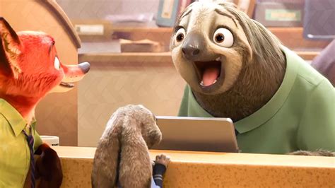 sloth laughing zootopia